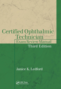 Paperback Certified Ophthalmic Technician Exam Review Manual Book