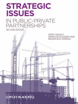 Hardcover Strategic Issues in Public-Private Partnerships Book