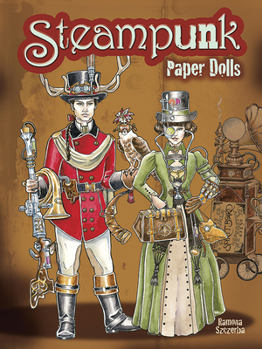 Paperback Steampunk Paper Dolls Book