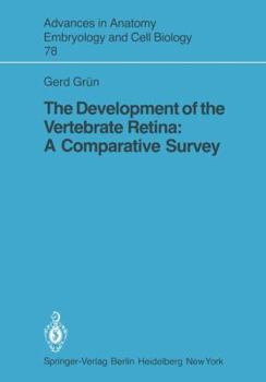 Paperback The Development of the Vertebrate Retina: A Comparative Survey Book