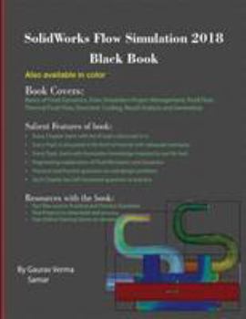 Paperback SolidWorks Flow Simulation 2018 Black Book