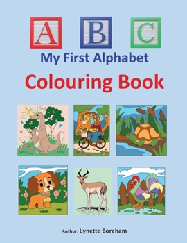 Paperback Alphabet Colouring Book