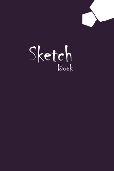 Paperback Sketchbook, Premium, Uncoated (75 gsm) Paper, Purple Cover Book