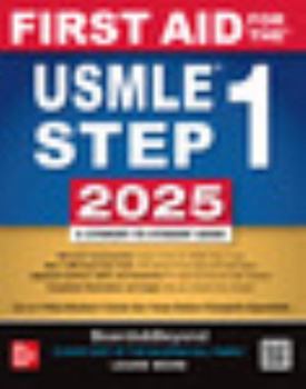 Hardcover First Aid for the USMLE Step 1 2025 Book