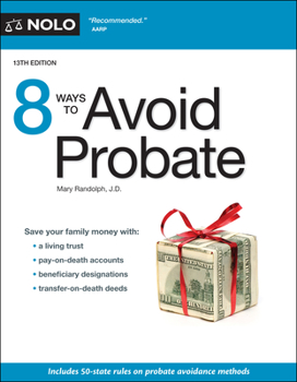 Paperback 8 Ways to Avoid Probate Book