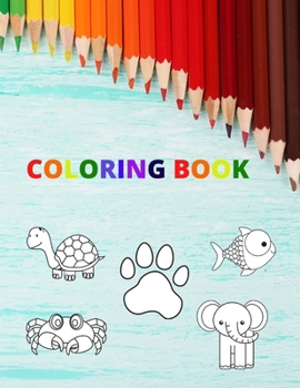 Paperback Coloring book: Animals Book