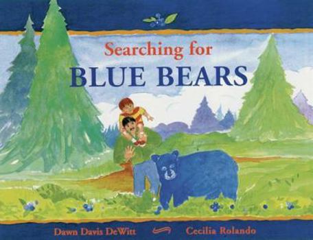 Hardcover Searching for Blue Bears Book