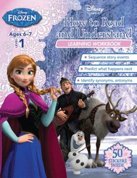 Paperback Disney Frozen - How to Read and Understand Learning Workbook Book