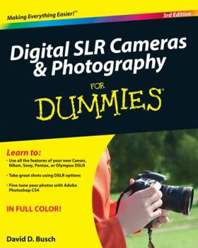 Paperback Digital SLR Cameras & Photography for Dummies Book