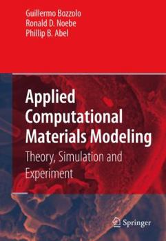 Paperback Applied Computational Materials Modeling: Theory, Simulation and Experiment Book