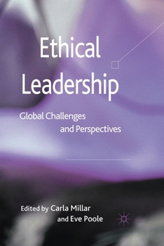 Paperback Ethical Leadership: Global Challenges and Perspectives Book