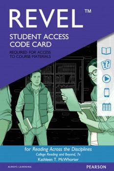 Revel for Reading Across the Disciplines -- Access Card (7th Edition)