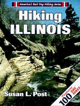 Paperback Hiking Illinois Book