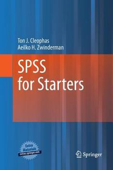 Paperback SPSS for Starters Book