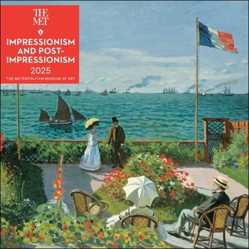 Calendar Impressionism and Post-Impressionism 2025 Wall Calendar Book