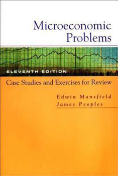 Paperback Microeconomic Problems: Case Studies and Exercises for Review: For Microeconomics: Theory and Applications, Eleventh Edition Book