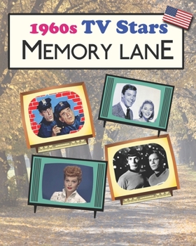 Paperback 1960s TV Stars Memory Lane: Large print (US Edition) picture book for dementia patients [Large Print] Book