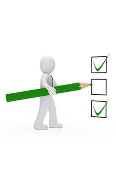 Paperback Man Ticking Off Checklist with a Pencil: To Do List Notebook, Planner and Daily Task Manager with Checkboxes Book