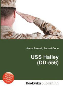Paperback USS Hailey (DD-556) Book