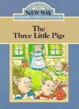 Paperback The Three Little Pigs: Blue Level 1 Book