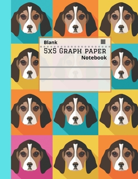 Blank 5x5 graph paper notebook: Precisely ruled graph paper make it easy for plotting, drawing or to sketch diagrams, scale & calculate projects, ... Interior Design drawings or house floor plans