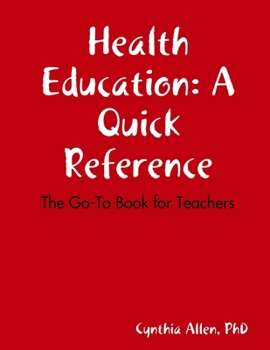 Paperback Health Education: A quick reference 2nd ed Book