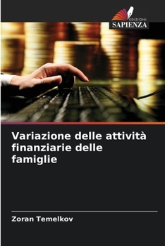 Paperback Variazione delle attività finanziarie delle famiglie [Italian] Book