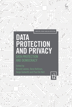 Hardcover Data Protection and Privacy: Data Protection and Democracy Book