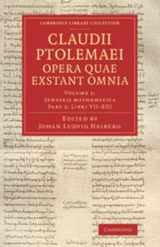 Paperback Claudii Ptolemaei Opera Quae Exstant Omnia Book