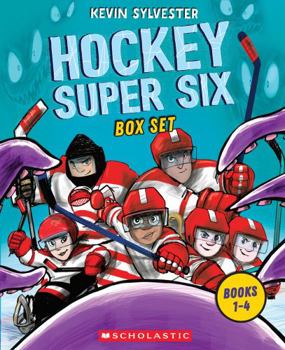 Paperback Hockey Super Six: The Box Set (Hockey Super Six): Books 1-4 Book