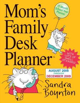 Calendar Mom's Family Desk Planner Calendar 2019 Book