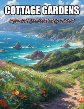 Cottage Gardens Ocean Coloring Book: 100+ Designs for Stress Relief, Relaxation, and Creativity