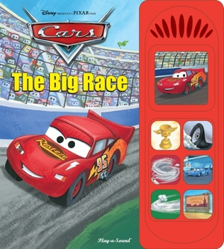 Board book Disney Pixar Cars: The Big Race Sound Book [With Battery] Book