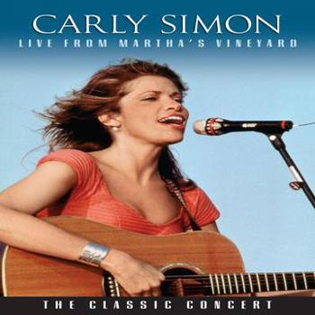 DVD Carly Simon: Live from Martha Vinyard Never Been Gone Book