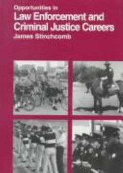 Paperback Opportunities In Law Enforcement & Criminal Justice Careers Book