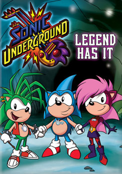 DVD Sonic Underground: Legend Has It Book