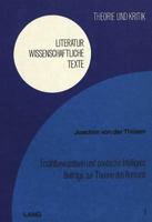 Erzaehlbewusstsein Und Poetische Intelligenz: Beitraege Zur Theorie Des Romans 326100908X Book Cover