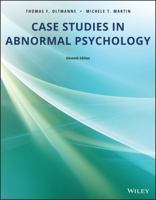 Case Studies in Abnormal Psychology 0471531065 Book Cover