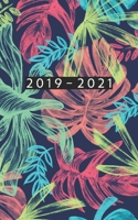 2019 - 2021: Weekly Planner Starting October 2019 - September 2021 | 5 x 8 Dated Agenda | 24 Month Appointment Calendar | Organizer Book | Soft-Cover Tropical 169481579X Book Cover