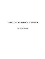 Sherlock Holmes, Unlimited 1494834847 Book Cover
