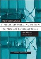 Simplified Building Design for Wind and Earthquake Forces (Parker/Ambrose Series of Simplified Design Guides) 047105013X Book Cover