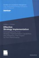 Effective Strategy Implementation 3834927686 Book Cover