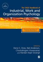 Handbook of Industrial, Work & Organizational Psychology 0761964886 Book Cover