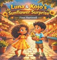 Luna & Kojo's Sunflower Surprise: A Heartwarming Story About Patience, Friendship, and Growing Together for Children Ages 3-5 B0GR5PTZV3 Book Cover