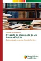 Proposta de elaboração de um tesauro Espírita 6202407301 Book Cover