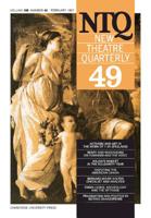 New Theatre Quarterly 49 (New Theatre Quarterly) 0521589029 Book Cover