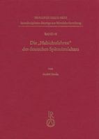 Die 'Habichtslehren' Des Deutschen Spatmittelalters: Eine Quellenstudie Zu Sprache, Herkunft Und Kulturgeschichte 3954901897 Book Cover