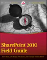SharePoint 2010 Field Guide 1118105052 Book Cover