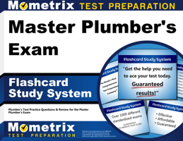 Master Plumber's Exam Flashcard Study System: Plumber's Test Practice Questions & Review for the Master Plumber's Exam 1610725727 Book Cover