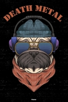 Death Metal Planner: Death Metal Dog Music Calendar 2020 - 6 x 9 inch 120 pages gift 1661589235 Book Cover
